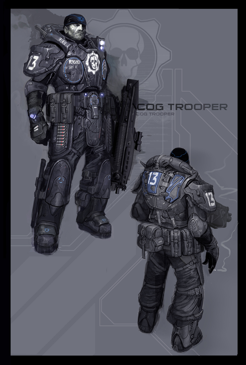 Illustration for article titled You Can Thank This Man for the Look of Gears of War